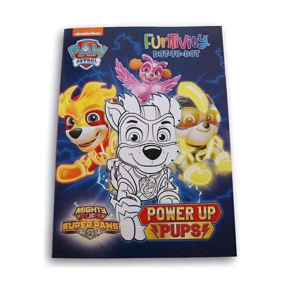 Nickelodeon Paw Patrol Dot-to-Dot Activity Children's Book 80 pages
